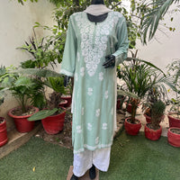 Straight fit Rayon soft kurta