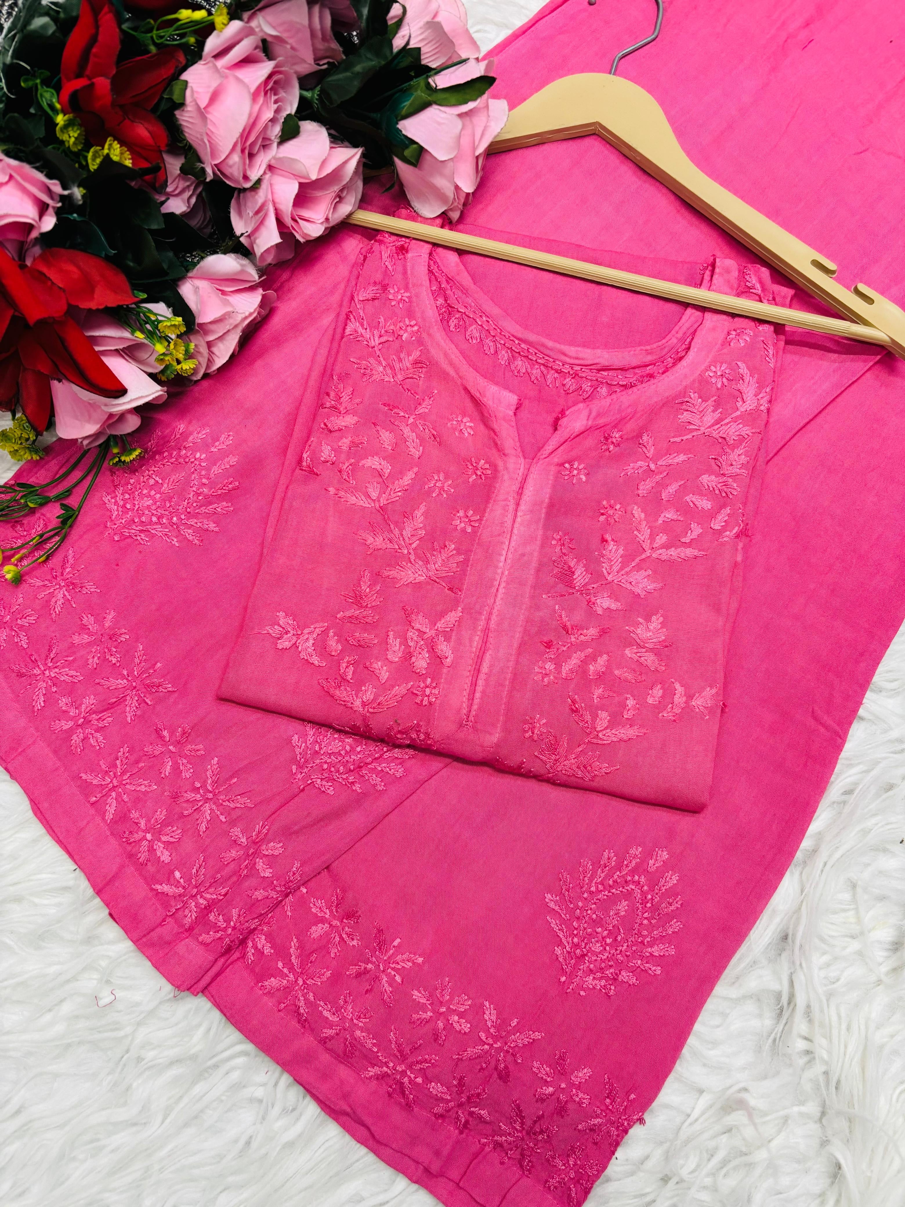 Heavy Daman Handwork Co-ord Set