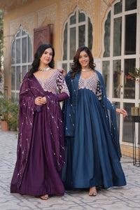 Riwayat Designer Ready Made Gown With Dupatta