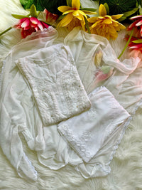 Zoya Handmade with Muqaish Soft 3pc Rayon Set