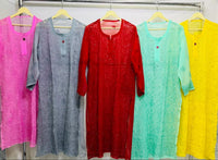 Resham muqiaish work jaal heavy kurta