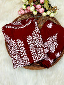 Buta embroidered Ghaspatti Kurta and plazzo