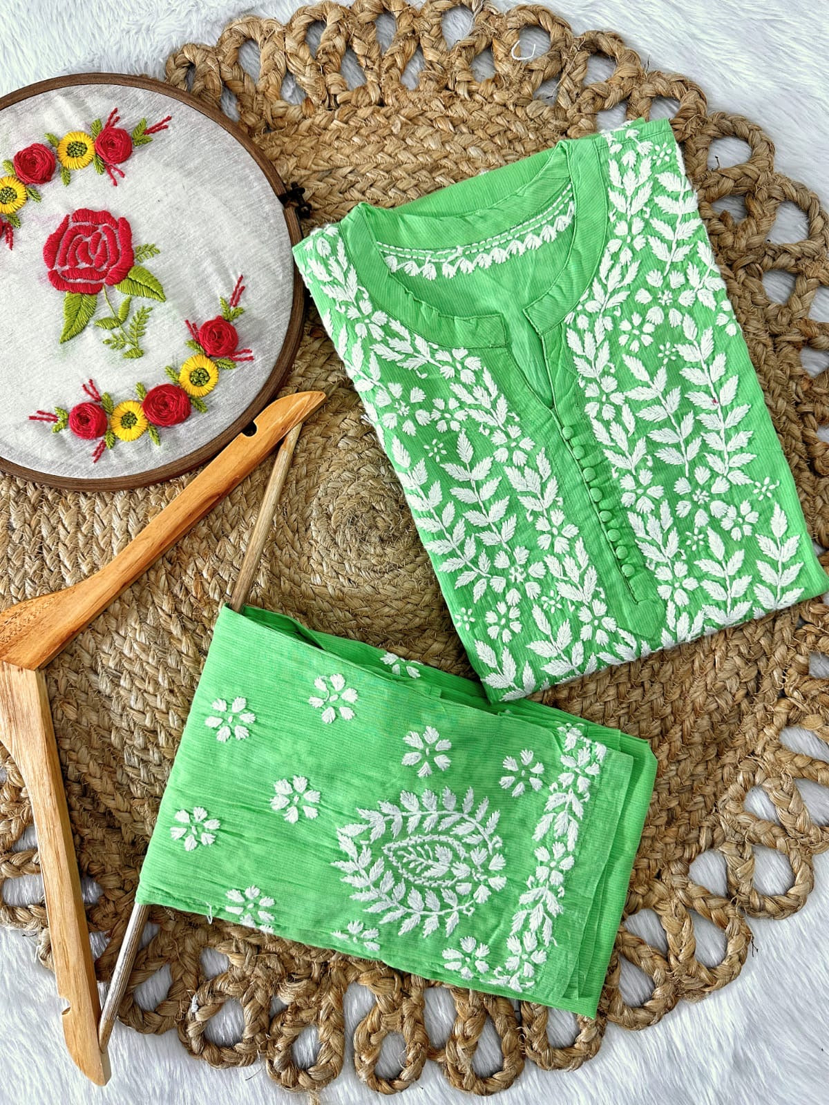Premium Cotton Short Kurti & Pant