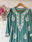 Soft Modal Cotton Heavy Buta handworked kurta