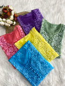 Khubsurat Chikankari Silk Organza kurta