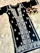 Heavy Panel Embroidery soft Modal kurta