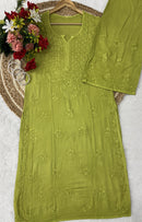 Handwork Single Shade Rayon Combo