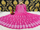 56 Kali Anarkali With A line inner - chikankariofficial