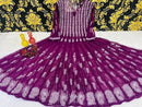 56 Kali Anarkali With A line inner - chikankariofficial