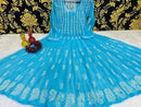 56 Kali Anarkali With A line inner - chikankariofficial
