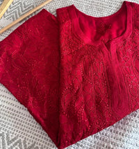 Hania Amir Resham Viscose Jall