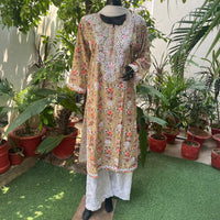 Straight Fit Rayon Print Kurta