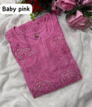 Rose Muqaish designer Kurta