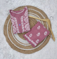 Heavy luxury embroidered Modal Cotton Set