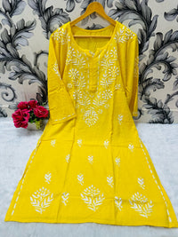 Beautiful Rayon Soft  Kurta