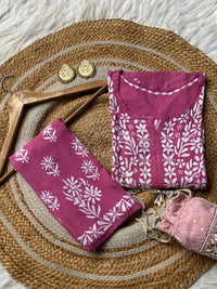 Heavy Daman Work Rayon Premium kurta