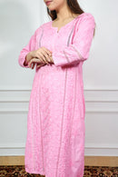 3D Worked mul Mul Chikankari Combo