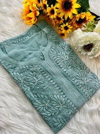 Modern Silhouettes Viscose 3d Muqaish