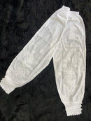 Exclusive cotton afgani pant dyeable Free size upto 50