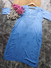 Soft Rayon Long All day wear Kurtis