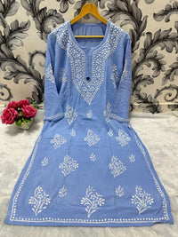 Plus sizes Soft Rayon Big Buta kurta