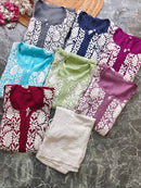 Heavy Modal Pure Work Embroidery Kurta