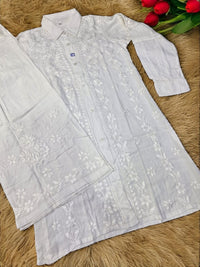 Shirt Style rayon co-ord