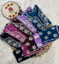 Rayon Short Kurta with pant