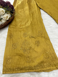 Premium Chanderi Dyed Co-ord