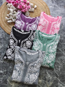 Premium Modal Crafted Chikankari set