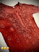 Pure Ghasspatti viscose Ombre shade