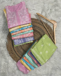 Pure Cotton Soft Chikan Combo