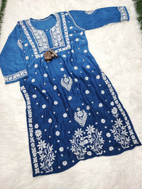 Soft Maslin Trendy Handcrafted kurta