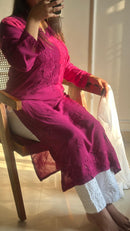 Zoya Heavy Worked Muqaish 3pc Modal Cotton Set