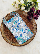 Mul printed noodle strap Top