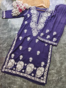 Fine Chikankari Handcrafted Traditional Combo