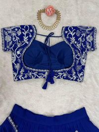 Saree Lahenga Thread and sequence work