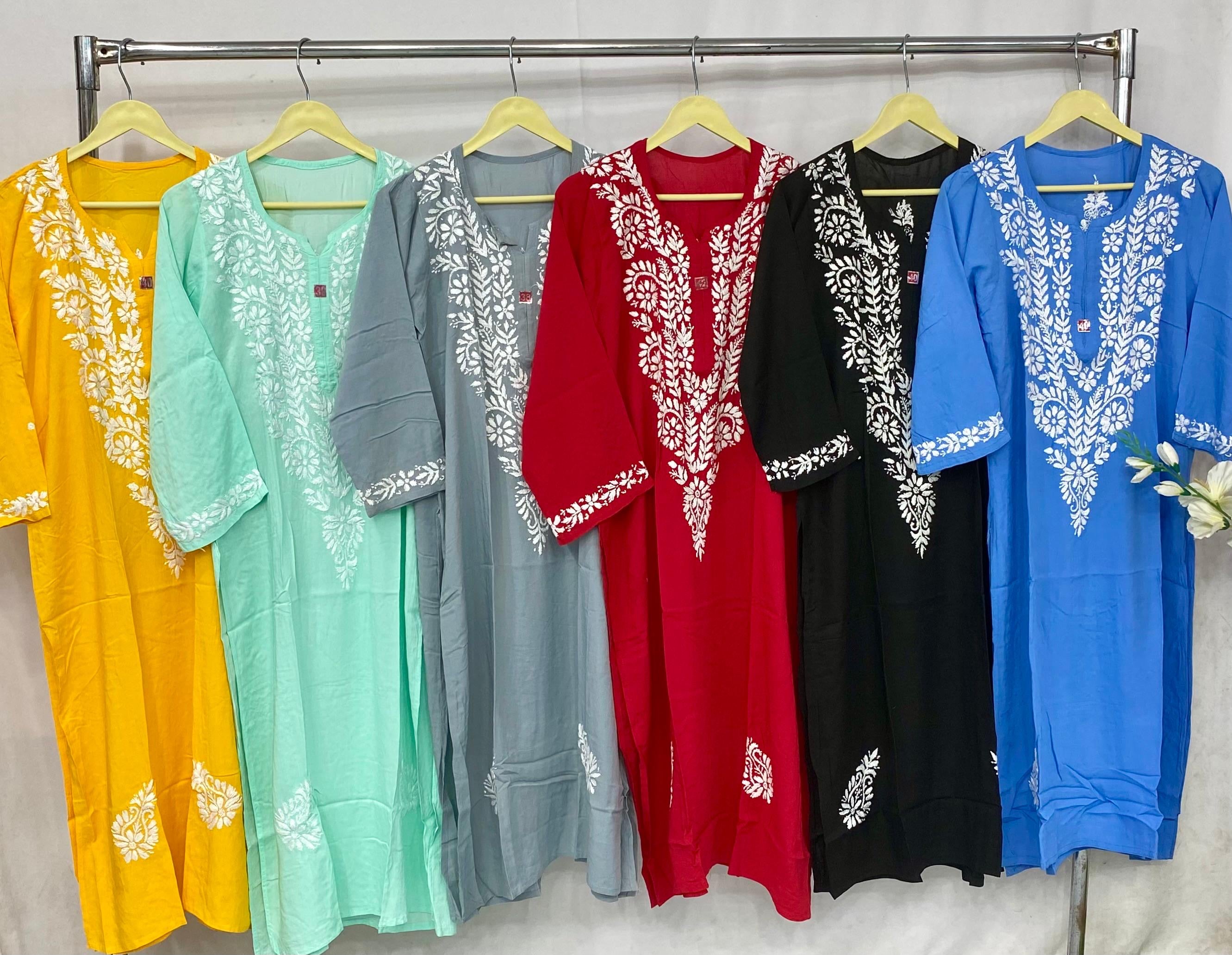 Kashmiri Style Modal cotton kurta