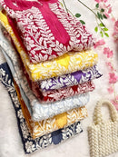 3D Muslin Batson Edition Kurta