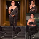 Debolina Edition Black Classic Saree