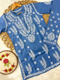 Premium Cotton Short Kurti & Pant