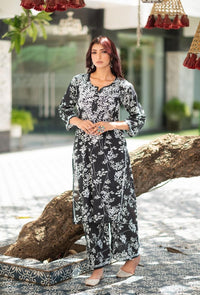 Zainab Floral Mul Print Set