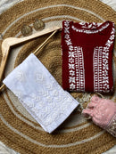 Gulab Modal Kurti fine intricate