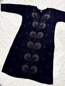 Rose Muqaish designer Kurta
