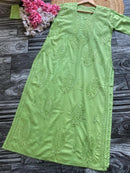 Mul Muqaish Tone to tone Kurta