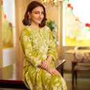 Buy 1 Get 1 Free Zainab Lightweight Mul Chikankari floral print kurtis