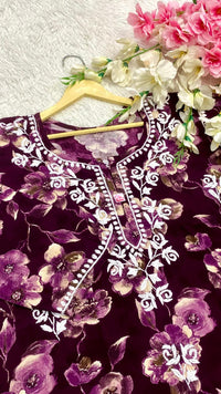 Plus size Rayon short Rops Multi shade