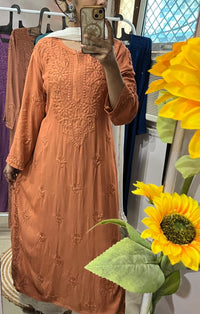 Rayon Stylish soft Kurti