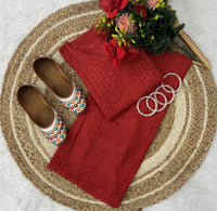 Handwork Single Shade Rayon Combo