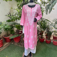 Straight fit Rayon soft kurta